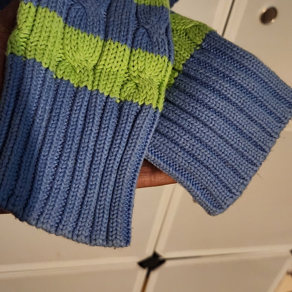 AEROPOSTALE CROPPED CABLE KNIT SWEATER Large - Picture 5 of 10